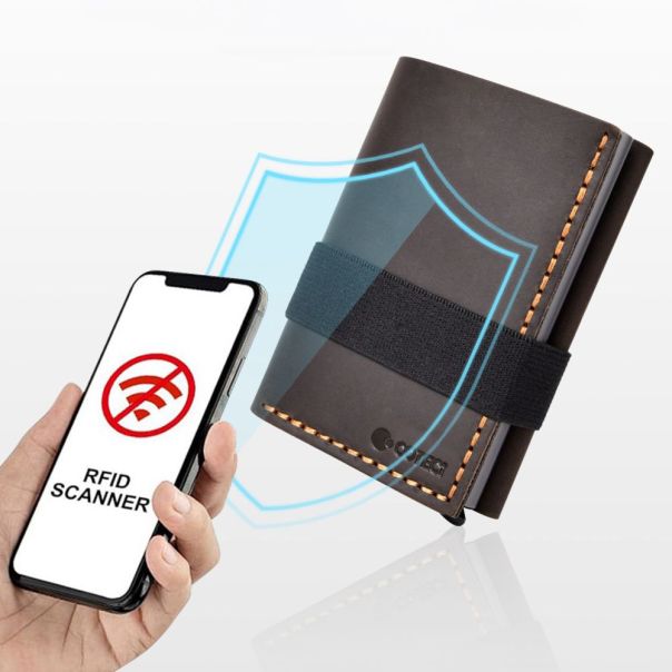 Novcanik Coteci Luxury Series + Anti-theft OT-013 crni - EP3177339