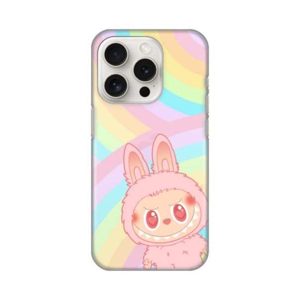 Maska za iPhone 15 Pro 6.1 La Bubu Rainbow Silikonska Print Skin - 8020929