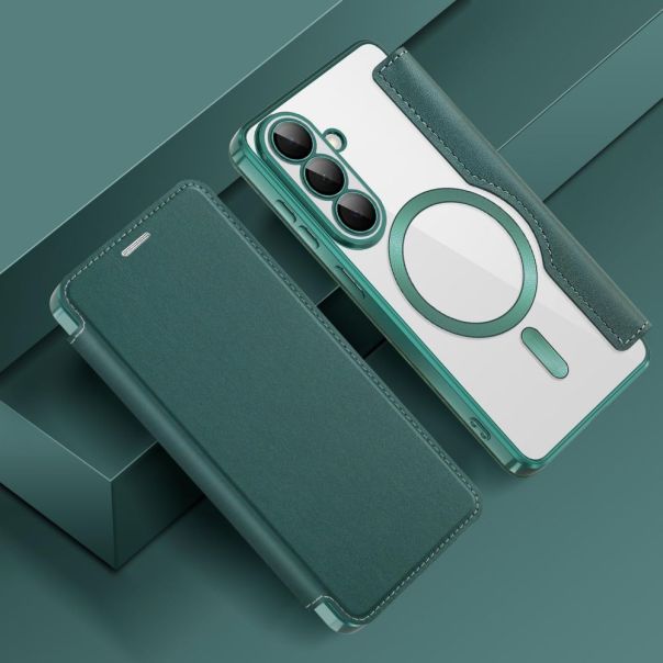 Maska za Samsung S941B Galaxy S26 zelena Magsafe Lux Bi Fold - 225560