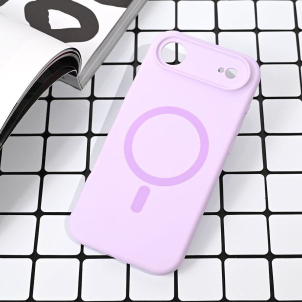 Maska za iPhone 17 Air 6.6 lila Magsafe Pure color - 223364