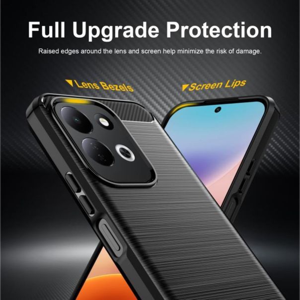 Maska za Xiaomi Redmi 17 4G/5G (EU) crna Defender Safeguard - EP3268079