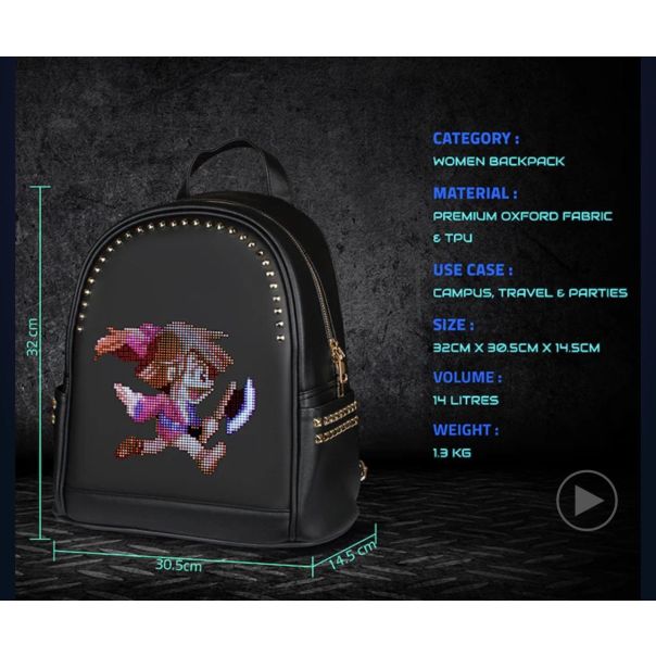 PAUN LED Ranac T5, Crni - 100-C