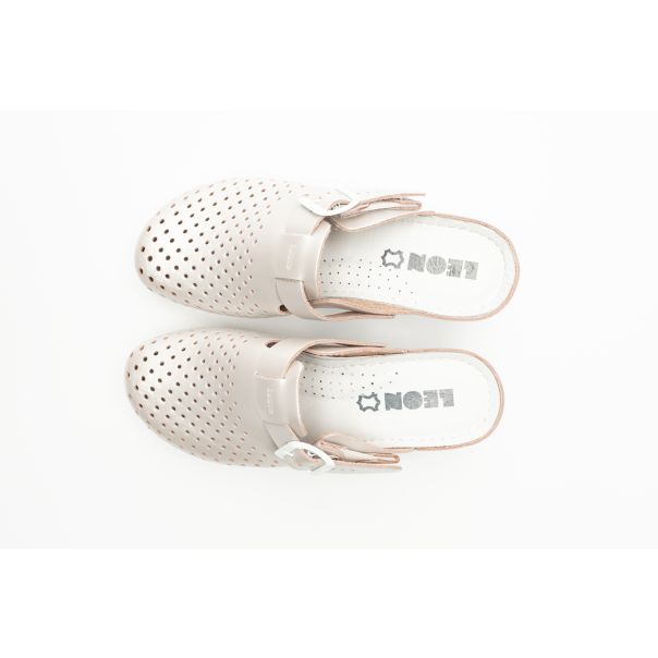 LEON Ženska papuča Paris I-perla - 1000-PE