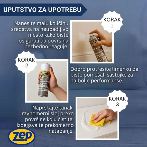 ZEP Visenamensko sredstvo za ciscenje u peni 500ml - EP3279545