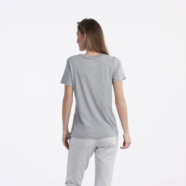 CONVERSE Majica kratak rukav core star chevron crew tee W - 10005779-A04-035