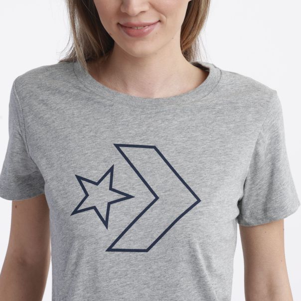 CONVERSE Majica kratak rukav core star chevron crew tee W - 10005779-A04-035