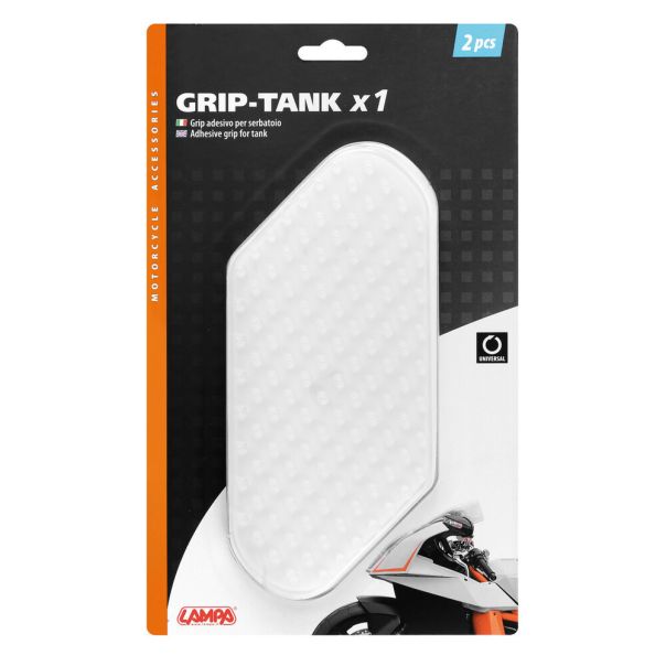 LAMPA Grip-tank x1 nalepnice  transparentne - 10009LAMTR