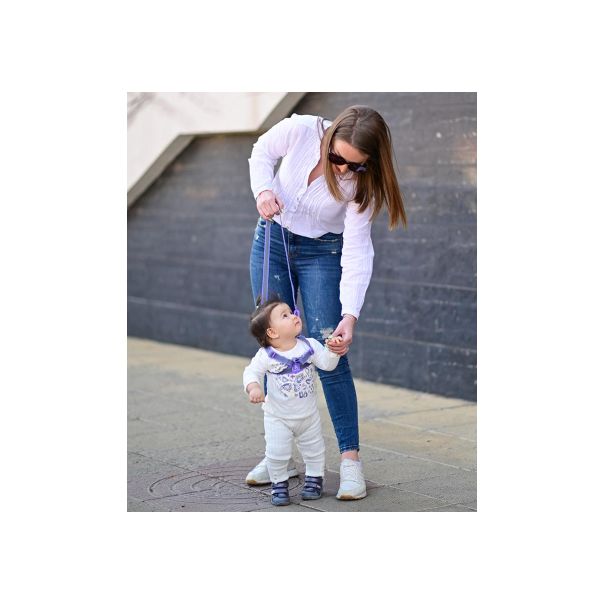 LORELLI Kaiševi za prohodavanje beba, crna/bela - 10010050002