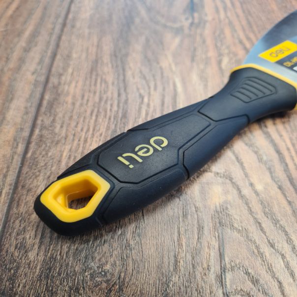 DELI Špahtla inox gumena drška 75mm edl-hd3 - 1001493