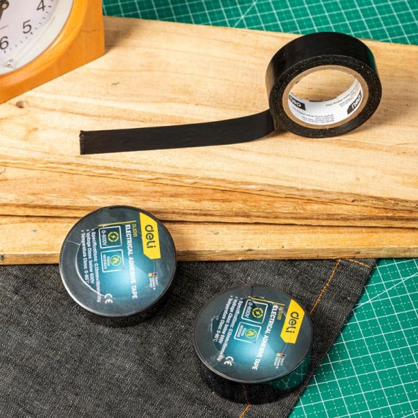 DELI Pvc izolir traka crna 18mm x 10y edl5261 - 1001764