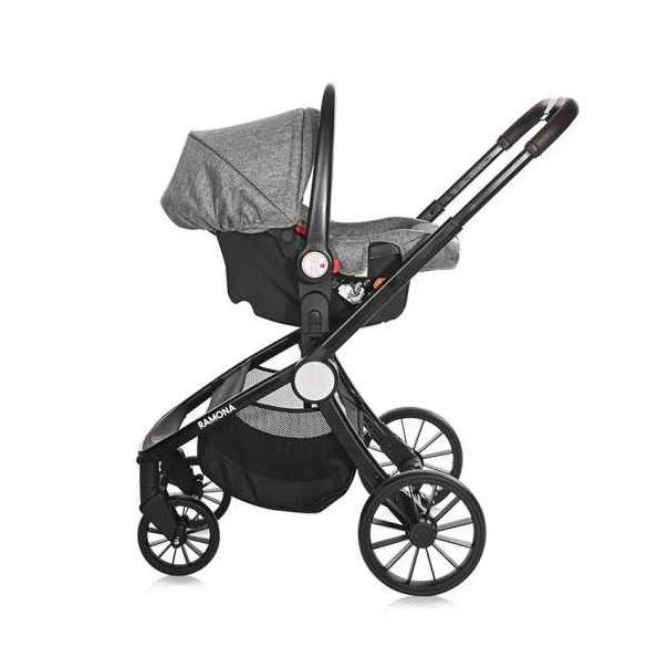 LORELLI Kolica ramona steel grey 3u1 (korpa+sportsko sediste + autosediste ) (2022) - 10021682184R