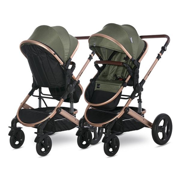 LORELLI Kolica za bebe 2u1 Boston Loden, zelena - 10021832383A