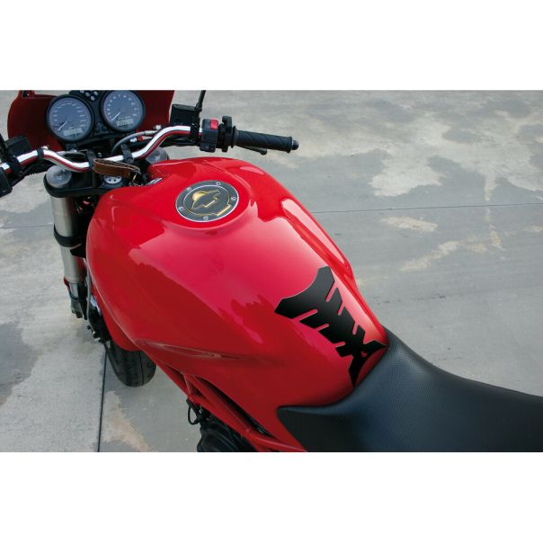 LAMPA Pro tank x1 nalepnica crna - 10024LAMBK