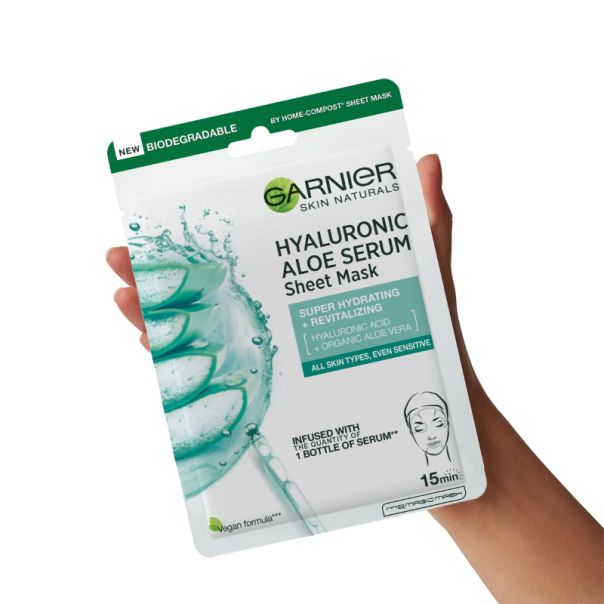 Garnier Skin Naturals Hyaluronic Aloe maska za lice 28g - 1003001735