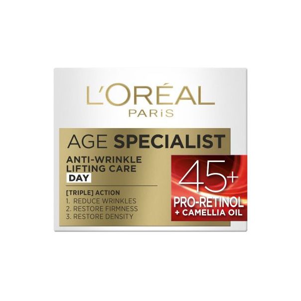 L'Oreal Paris Age Specialist Anti-Wrinkle 45+ Dnevna nega protiv bora 50 ml - 1003009159