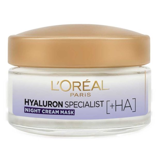 L'Oreal Paris Hyaluron Specialist noćna hidratantna krema za vraćanje volumena 50 ml - 1003009345