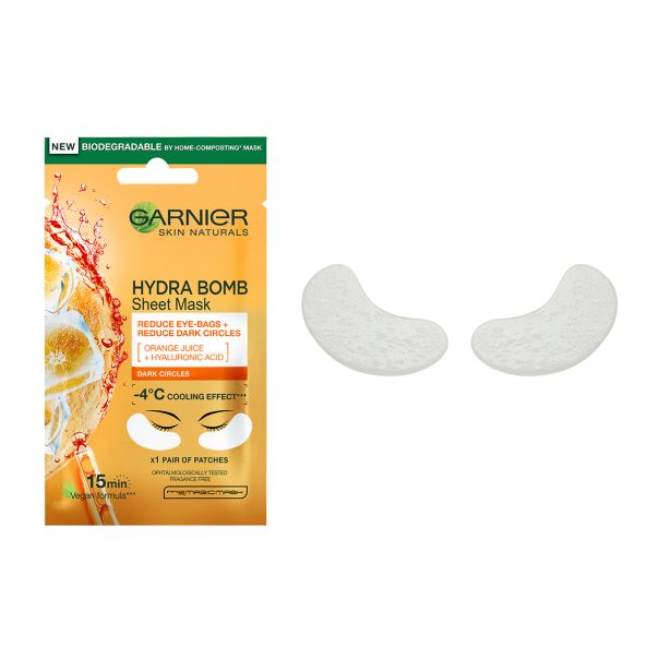 Garnier Skin Naturals Eye Tissue maska za oči protiv tamnih podočnjaka - 1003009711