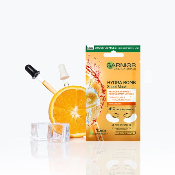 Garnier Skin Naturals Eye Tissue maska za oči protiv tamnih podočnjaka - 1003009711