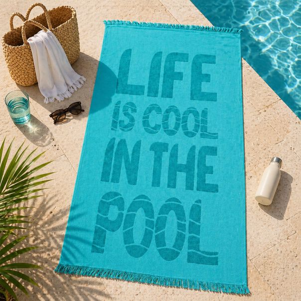 FROTIRKA Peškir za plažu Cool-4 plavi 70x160cm - 1004-EP