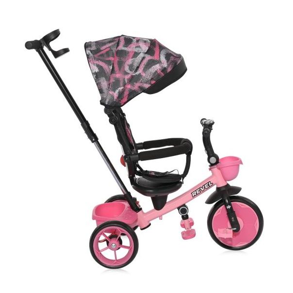 LORELLI Tricikl Revel - pink grunge - 10050630002