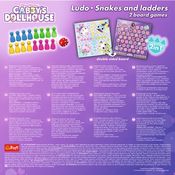 TREFL Društvena igra Ludo 2u1 02590 - 100523-02590