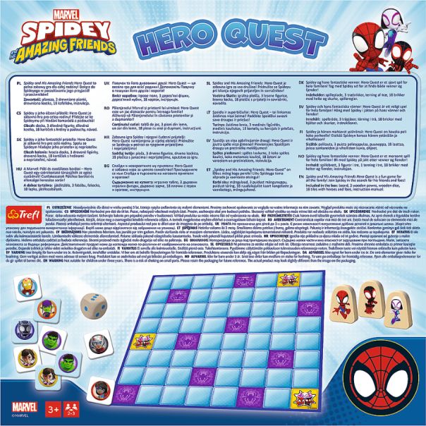 TREFL Društvena igra Spidey Hero quest 02436 - 100543-02436