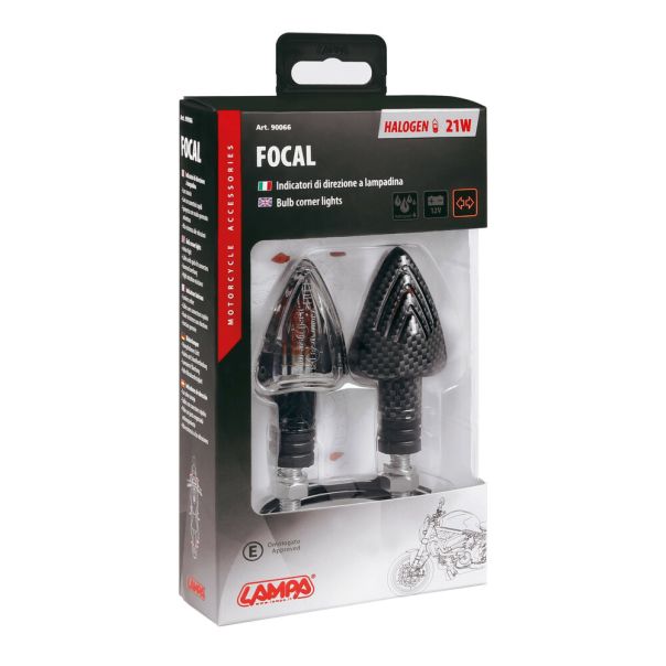 LAMPA Migavci focal carbon - 10066LAM001