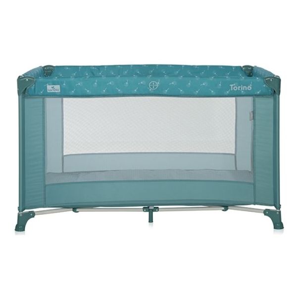 LORELLI Prenosivi krevetac Torino Arctic floral, plava - 10080452214