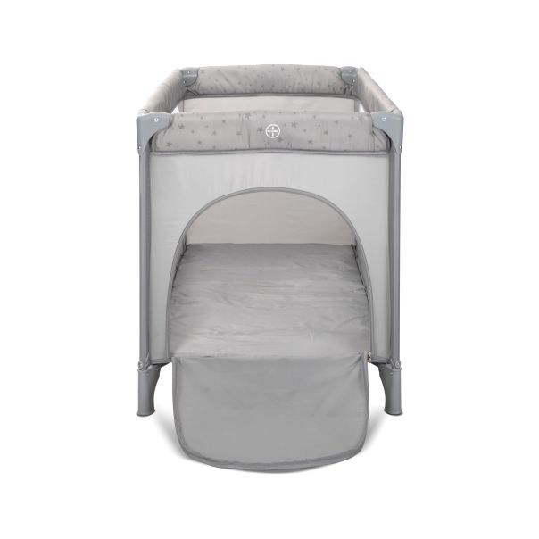 LORELLI Prenosivi krevetac za bebe na 2 nivoa Carina, siva - 10080672416