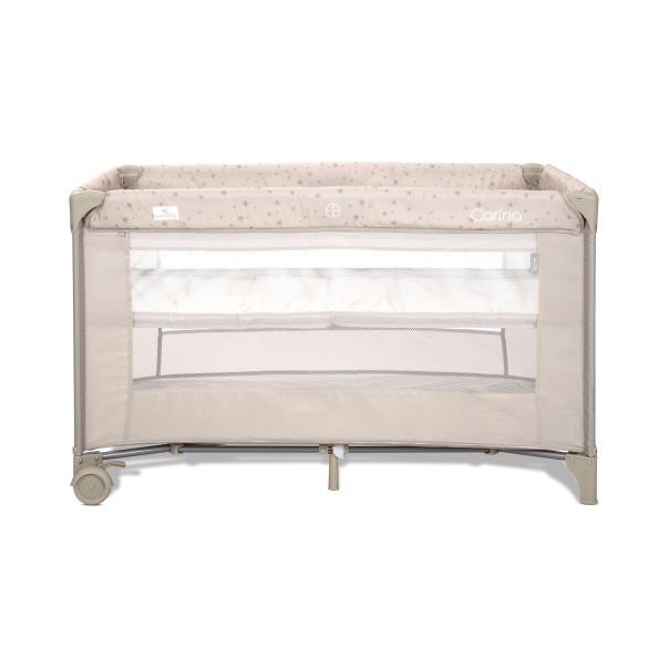 LORELLI Prenosivi krevetac za bebe na 2 nivoa Carina, bež - 10080672417