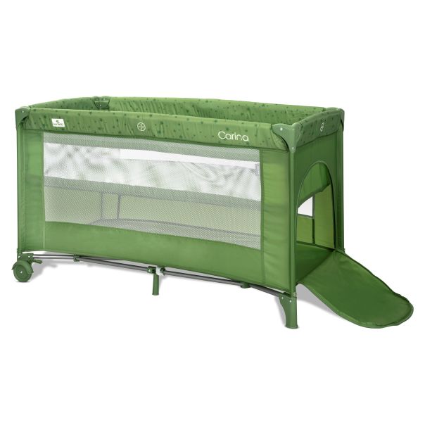 LORELLI Prenosivi krevetac za bebe na 2 nivoa Carina, zelena - 10080672418