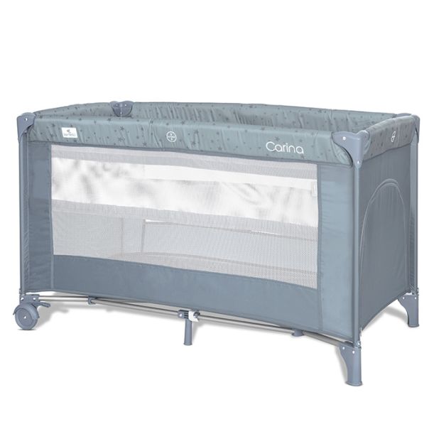LORELLI Prenosivi krevetac za bebe na 2 nivoa Carina, plava - 10080672607