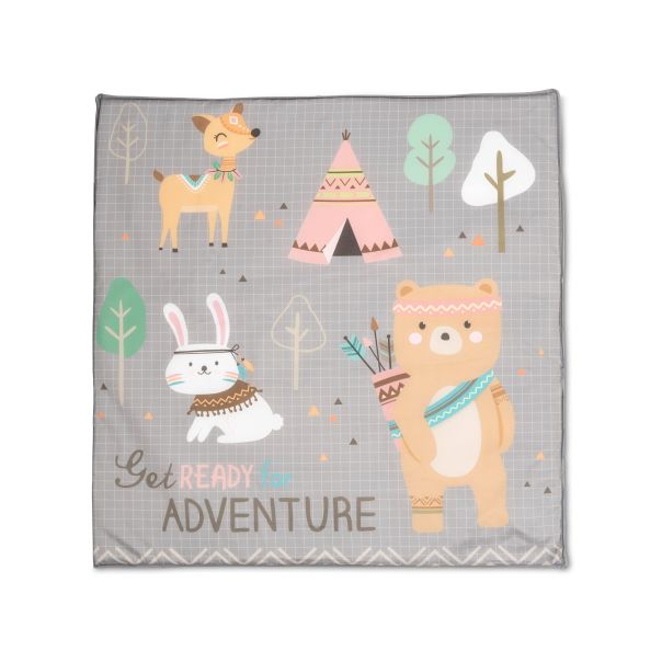 LORELLI Ogradica za bebe Play & Relax, siva - 10080682421