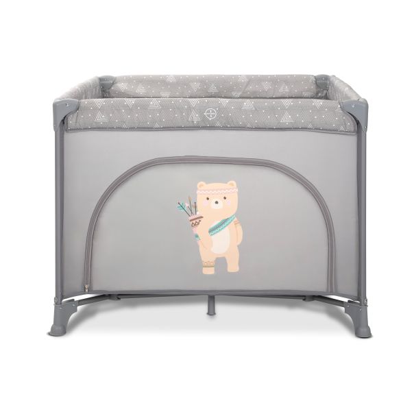 LORELLI Ogradica za bebe Play & Relax, siva - 10080682421