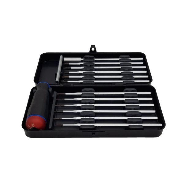 Felo Set Nm-Box sa moment šrafciger 1,5-3,0 Nm i nastavci SL PH PZ TORX PH/SL PZ/SL 10099716 12 kom - 10099716