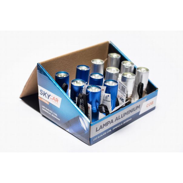 SKYCAR Lampa 9 LED ALUMINIJUM - 1010228