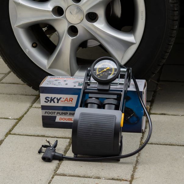 SKYCAR Pumpa nožna analogna 45mm 160psi - 1010706