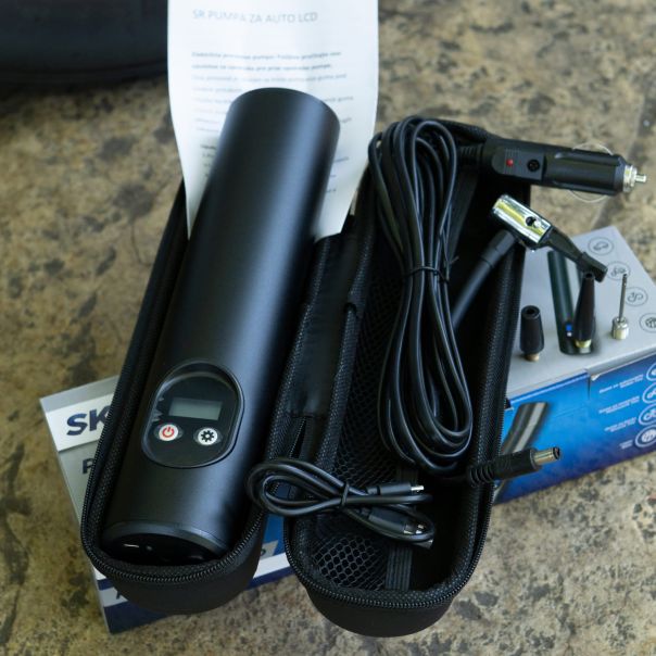 SKYCAR Pumpa za auto lcd 12V/3A 120W - 1010711