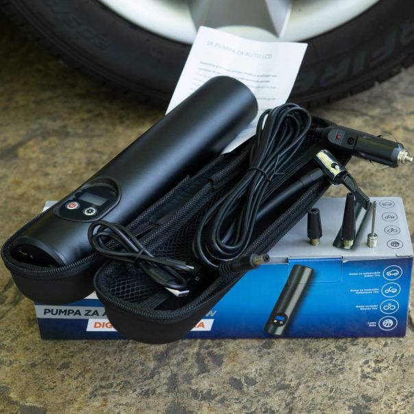 SKYCAR Pumpa za auto digitalna bežična 12V/3A 120W - 1010712