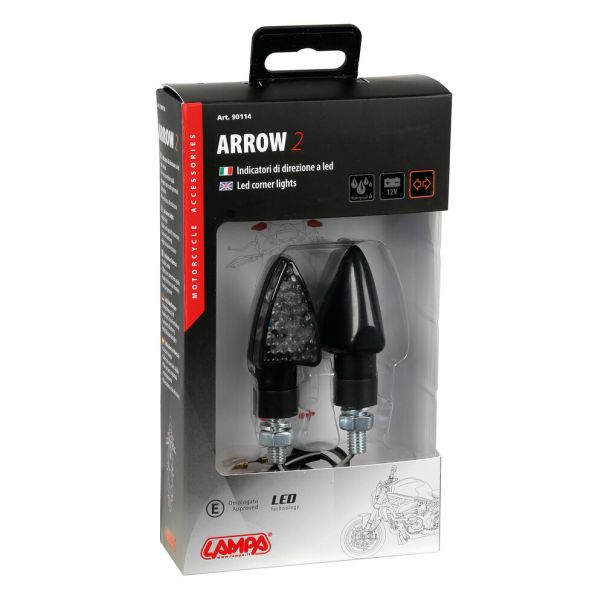 LAMPA Migavci arrow led crni - 10114LAM001