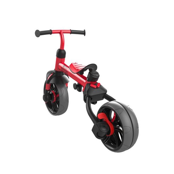 YVOLUTION Tricikl -guralica bicikl YVelo Flippa - crveno crni - 101186