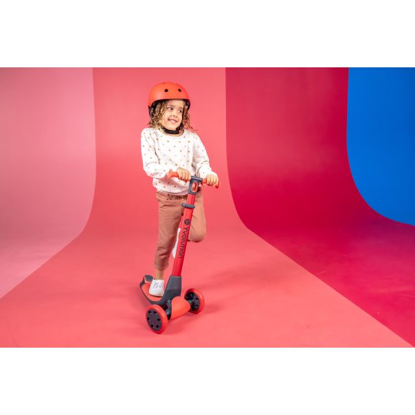 YVOLUTION Trotinet 5u1 Yglider Luna crvena - 101266