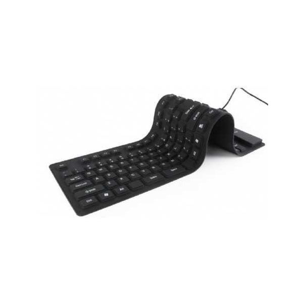 GEMBIRD Fleksibilna tastatura KB-109F-B - 101279