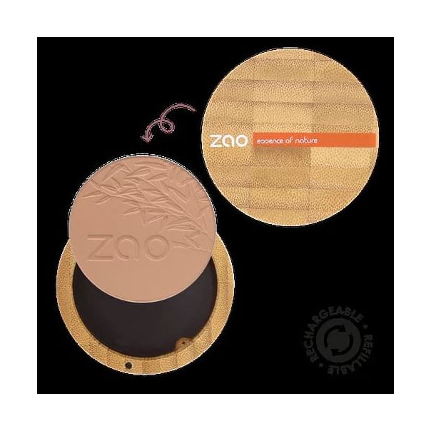 ZAO MAKEUP Kompaktni puder - Milk chocolate (305) 9gr - EP3200828