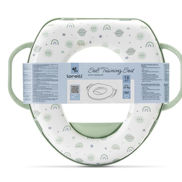 LORELLI SOFT TRENING ADAPTER SA RUCICAMA - PLANETS GREEN - EP3083399