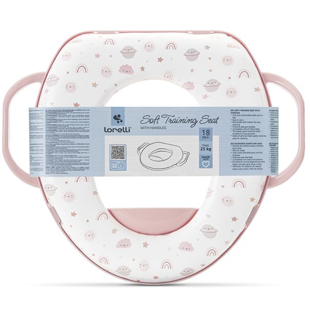 LORELLI SOFT TRENING ADAPTER SA RUCICAMA - PLANETS PINK - EP3083402