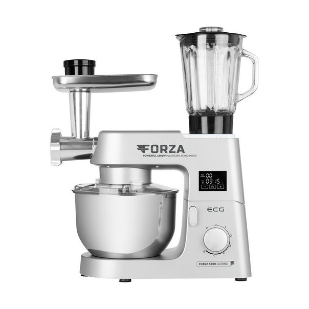 ECG Kuhinjski robot Forza 5500 Giorno Argento - FORZA5500argento