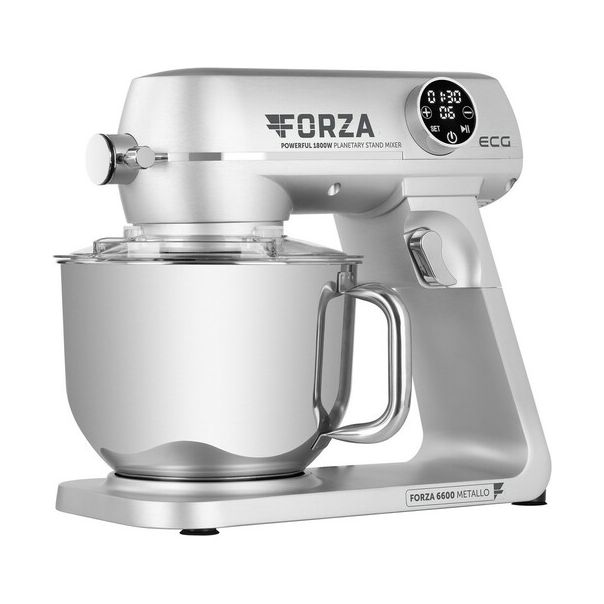 ECG Kuhinjski robot Forza 6600 Metallo Argento - FORZA6600argento