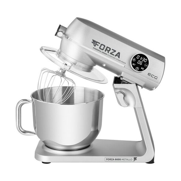 ECG Kuhinjski robot Forza 6600 Metallo Argento - FORZA6600argento