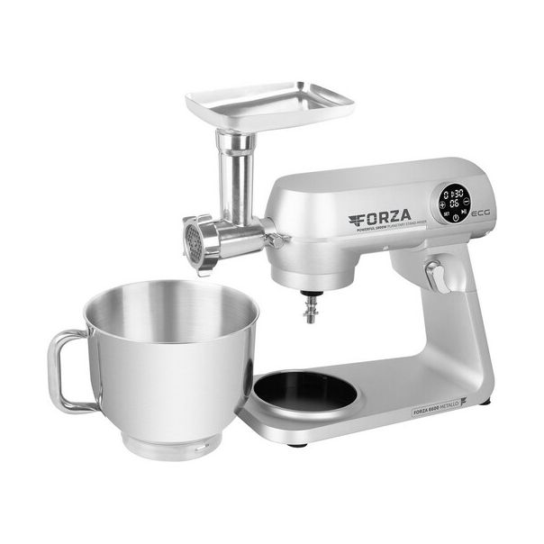 ECG Kuhinjski robot Forza 6600 Metallo Argento - FORZA6600argento